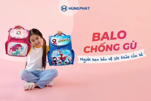 balo chống gù pika p688