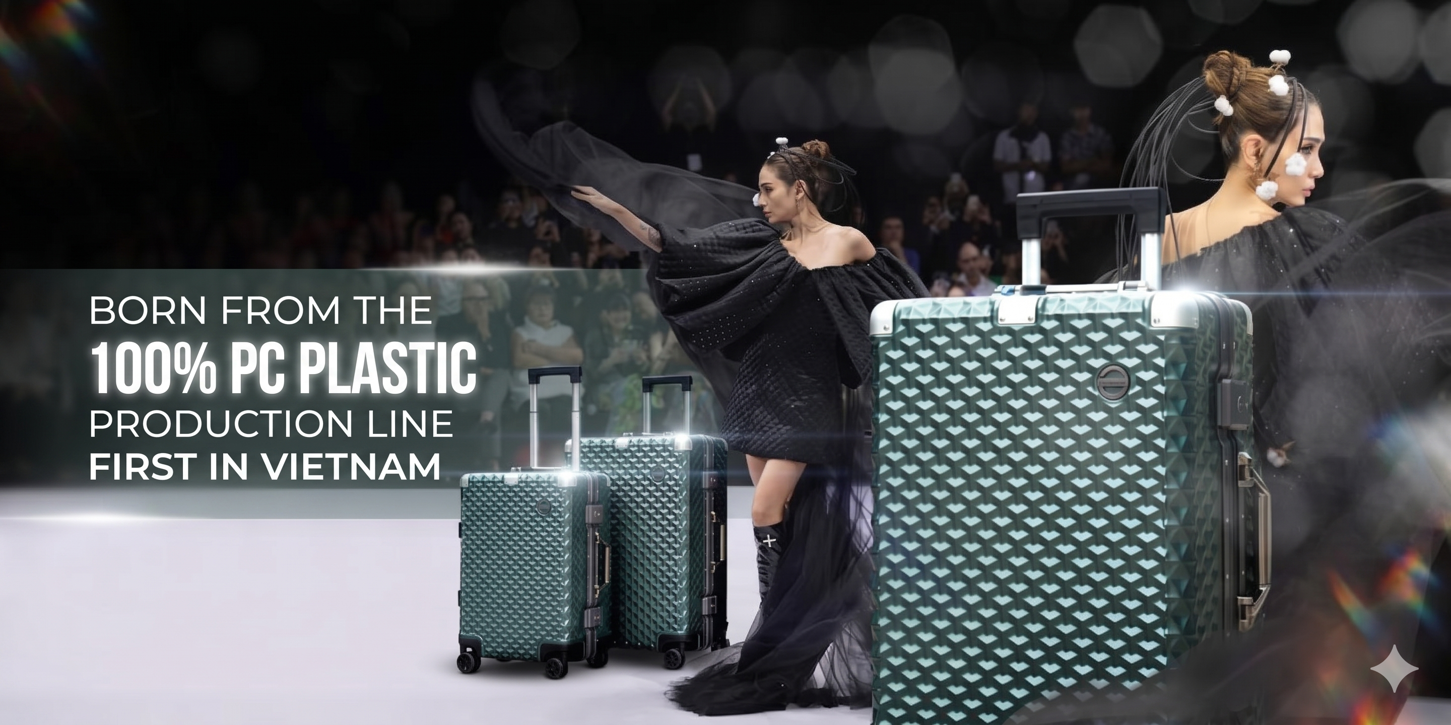 Hung Phat PC luggage - proud to be born from the first PC luggage production line in Vietnam