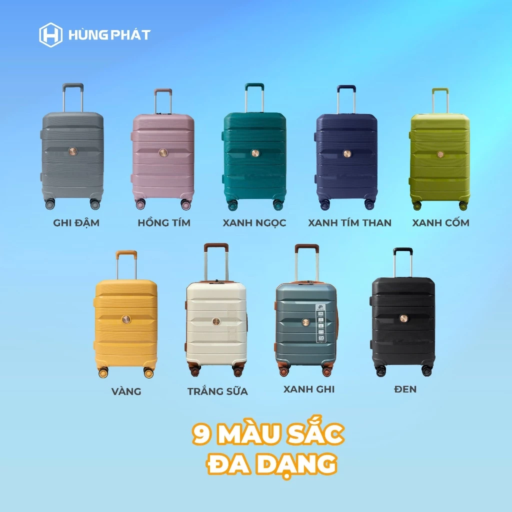 Bảng màu của vali Travelking 883