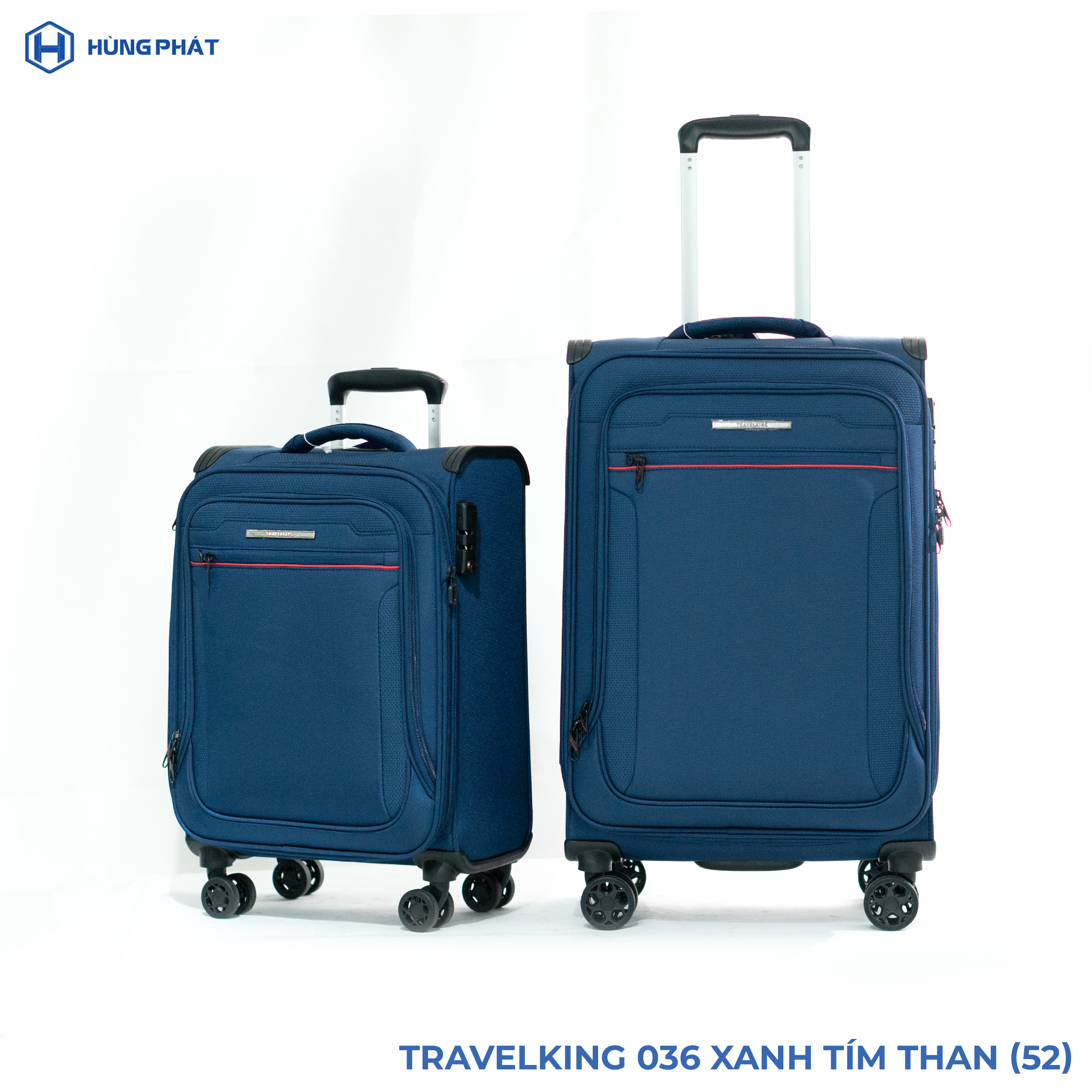 Travelking 036 soft luggage- 4 wheels trolley