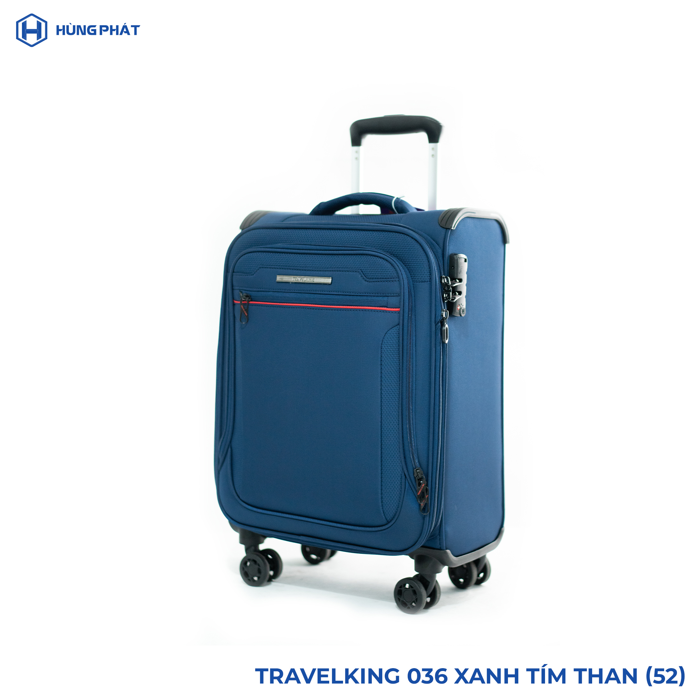 Travelking 036 soft luggage- 4 wheels trolley