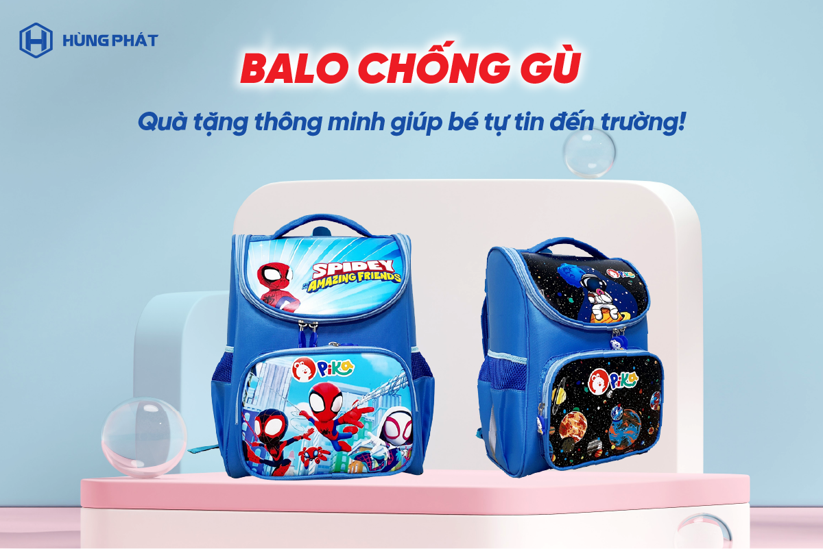 balo chống gù pika dành cho bé