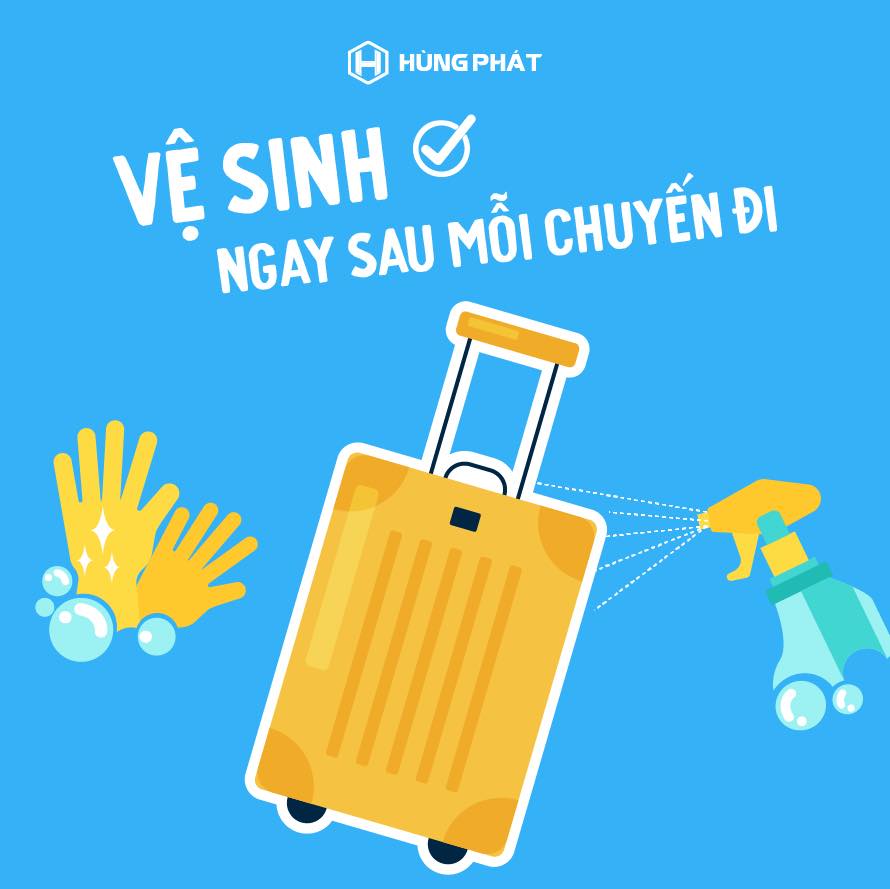 cách bảo quản vali cách bảo quản vali