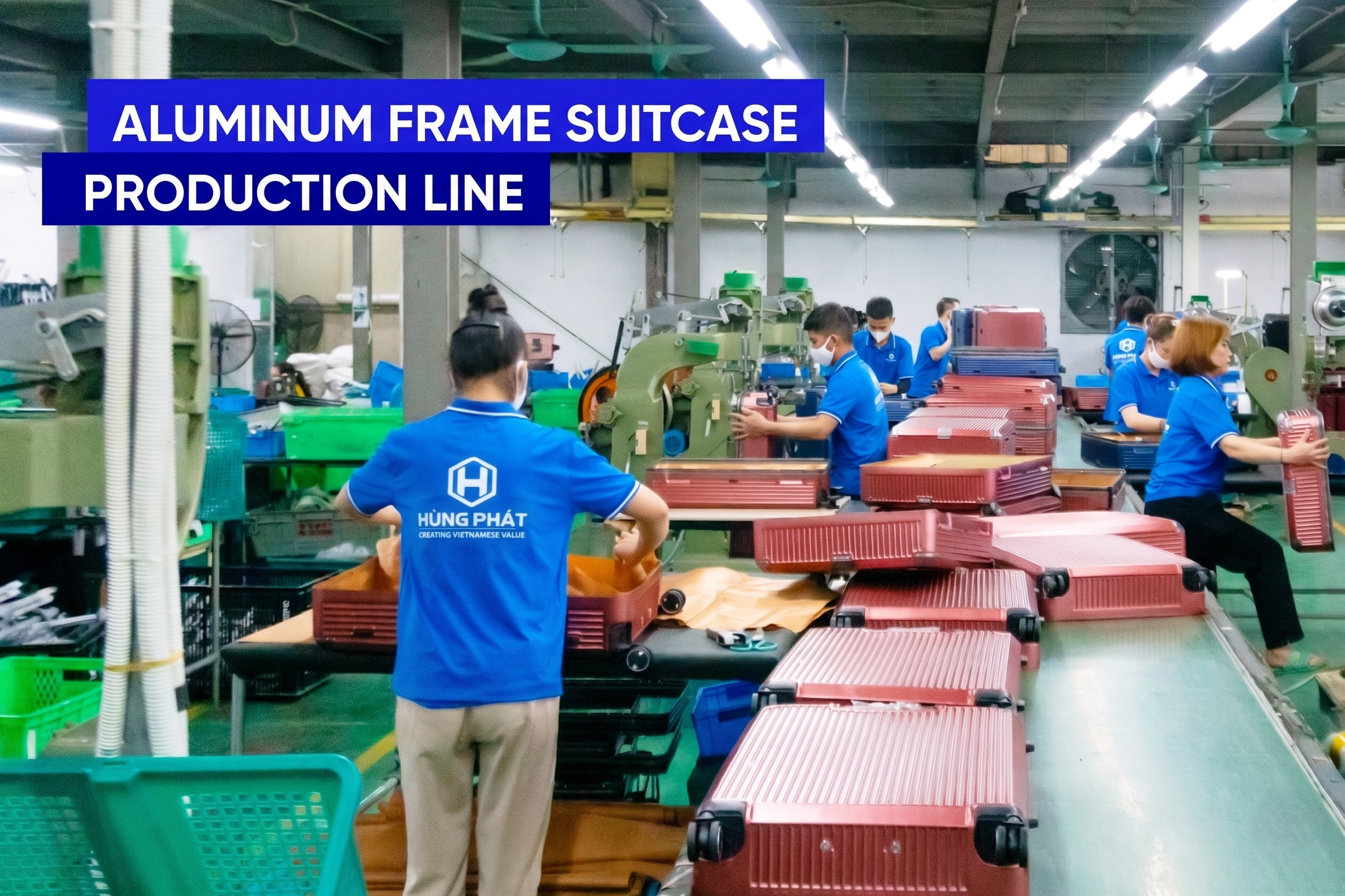 Hung Phat – Leading Export Suitcase Manufacturing Company in Viet Nam