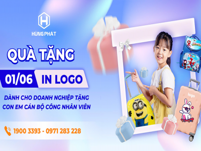 Quà tặng thiếu nhi in logo – Lựa chọn ý nghĩa cho doanh nghiệp nhân dịp 1/6