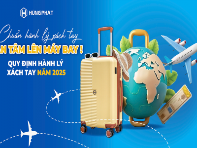 Quy định hành lý xách tay – Gọn nhẹ, bay nhanh