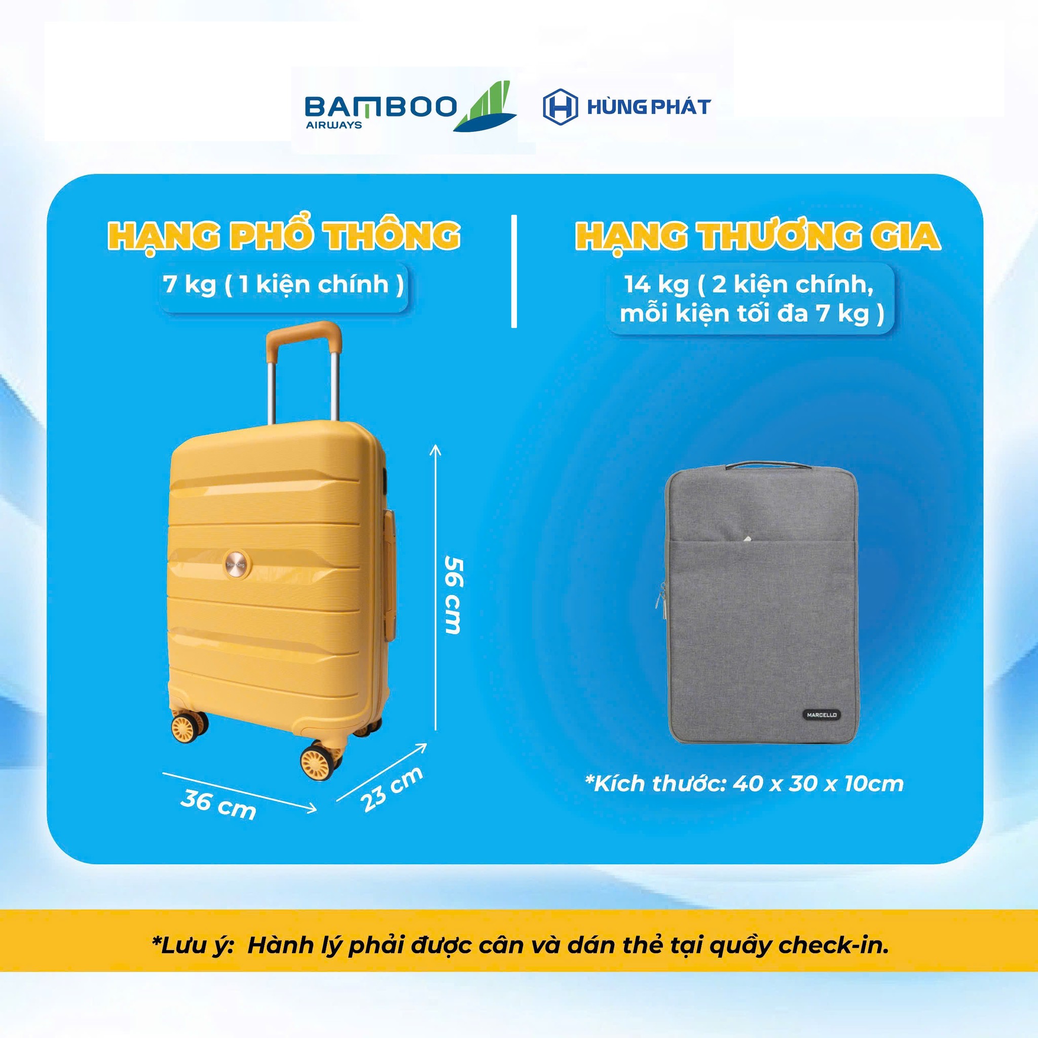 quy-dinh-xach-tay-len-may-bay- Bamboo Airways