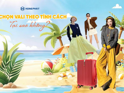 Mẹo Chọn Vali Theo Tính Cách Giúp Bạn Tỏa Sáng Mỗi Hành Trình