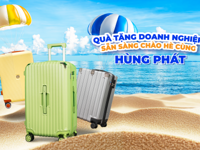 Vali in logo – Quà tặng hè thiết thực, ý nghĩa