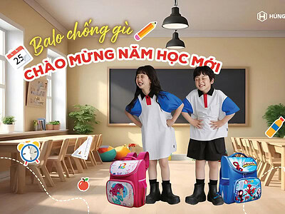 Điểm danh 2 mẫu balo chống gù đáng mua cho ngày tựu trường