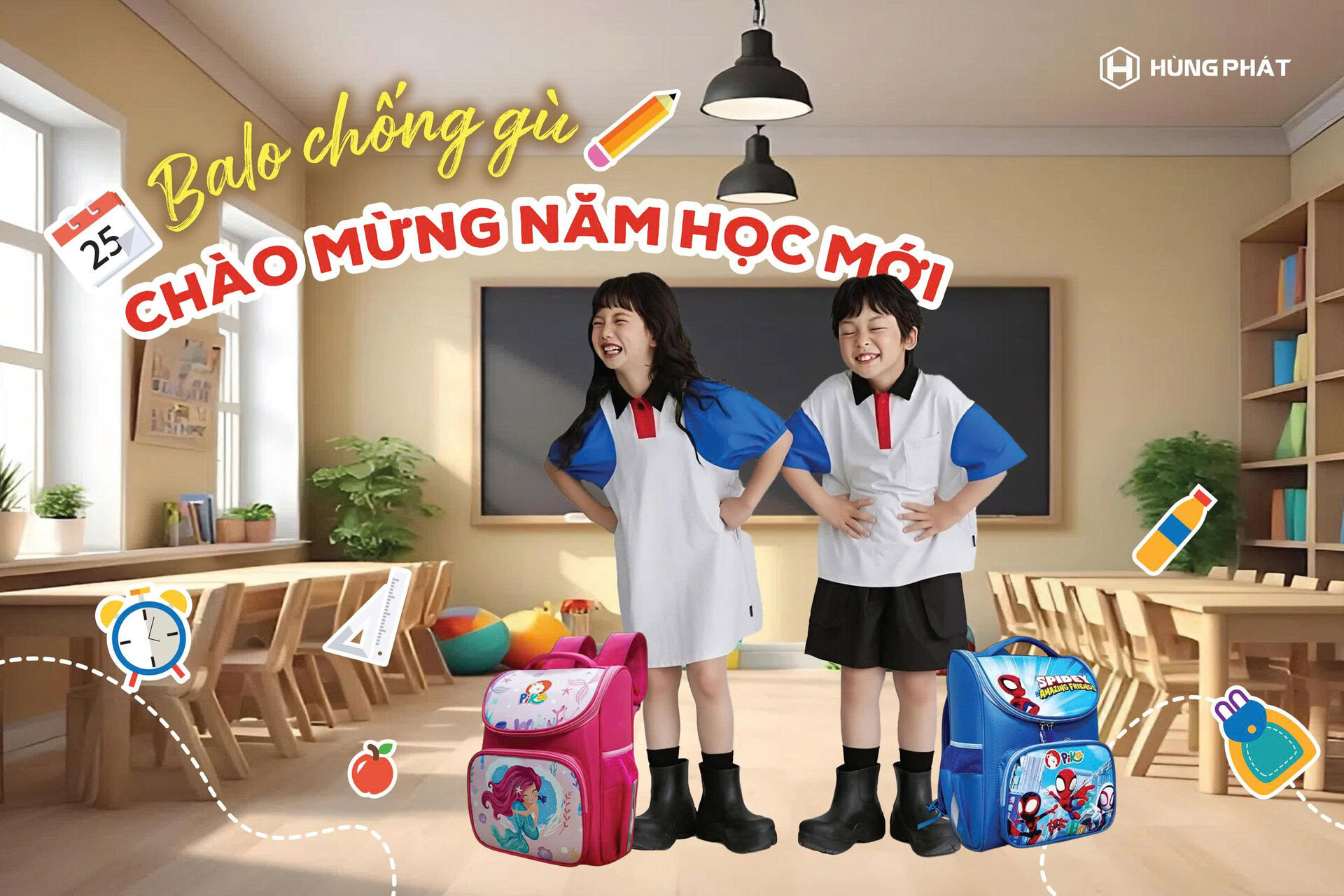 Balo chống gù Pika