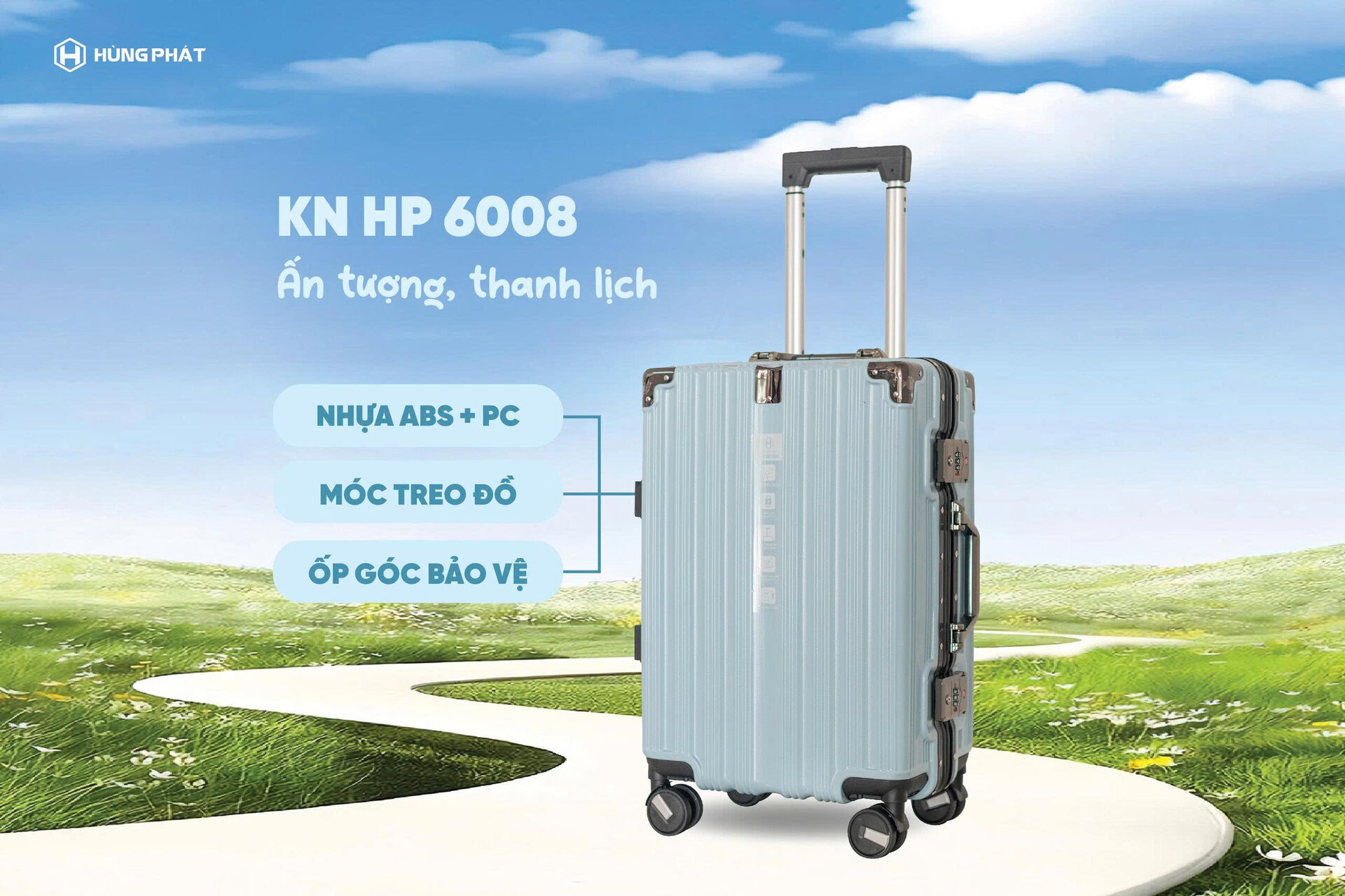 Mẫu vali du lịch hot nhất 2025