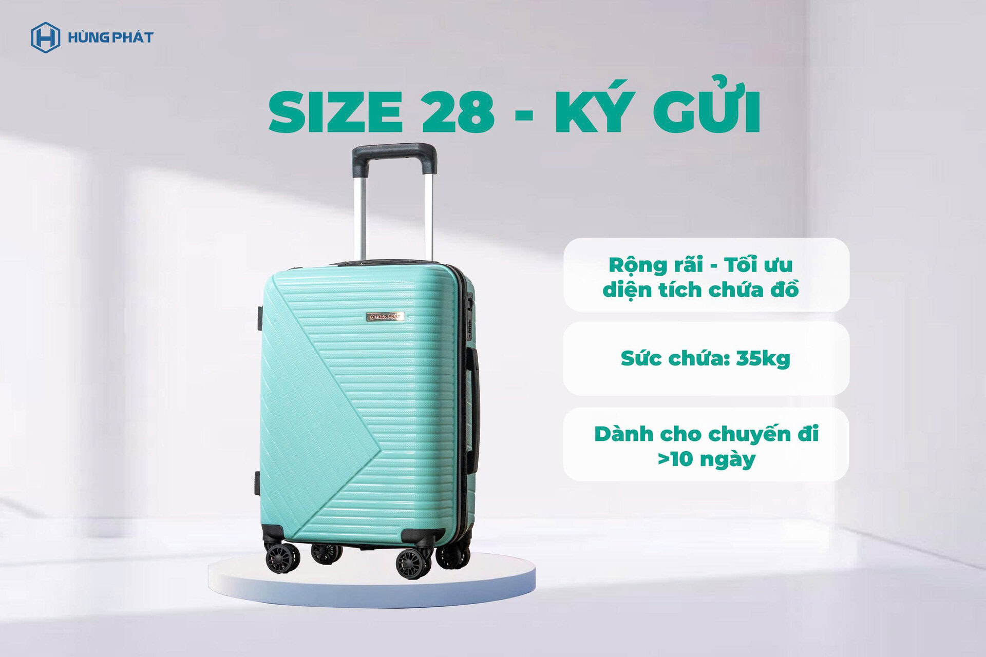 Chọn vali đúng size
