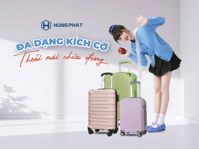 Mẹo chọn vali đúng size cho từng hành trình