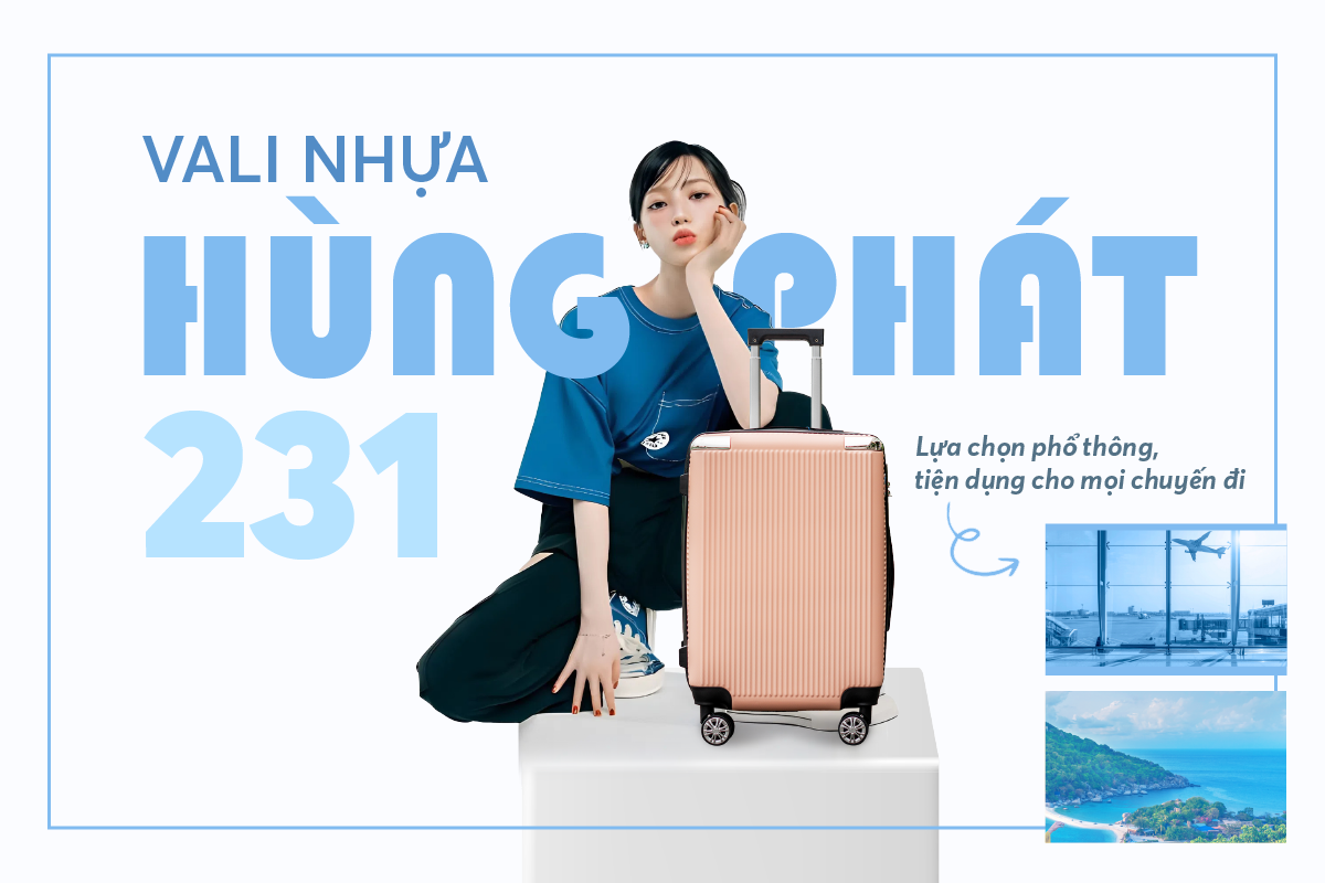 Vali nhựa Uzo 231