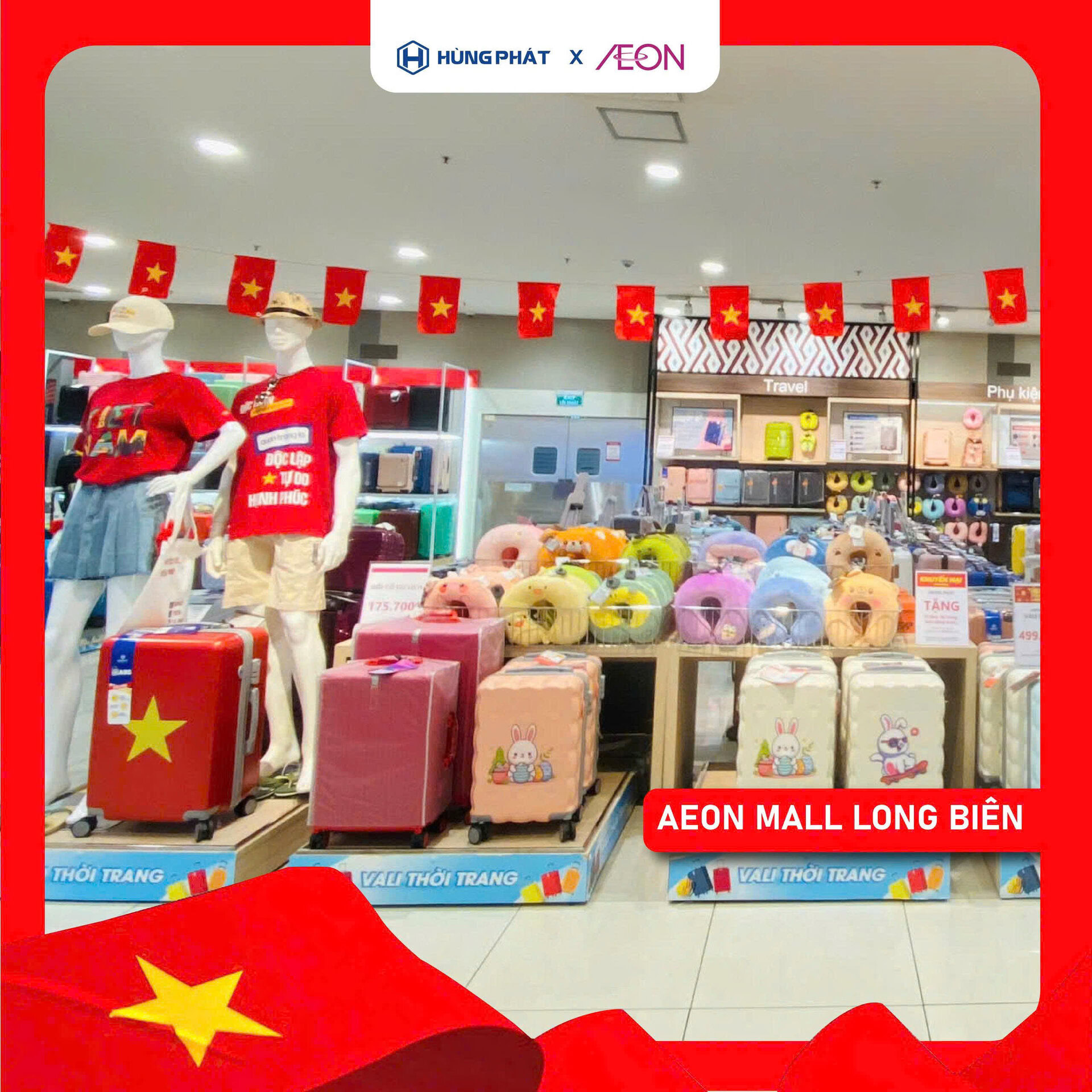 Gian hàng Hùng Phát tại Aeon