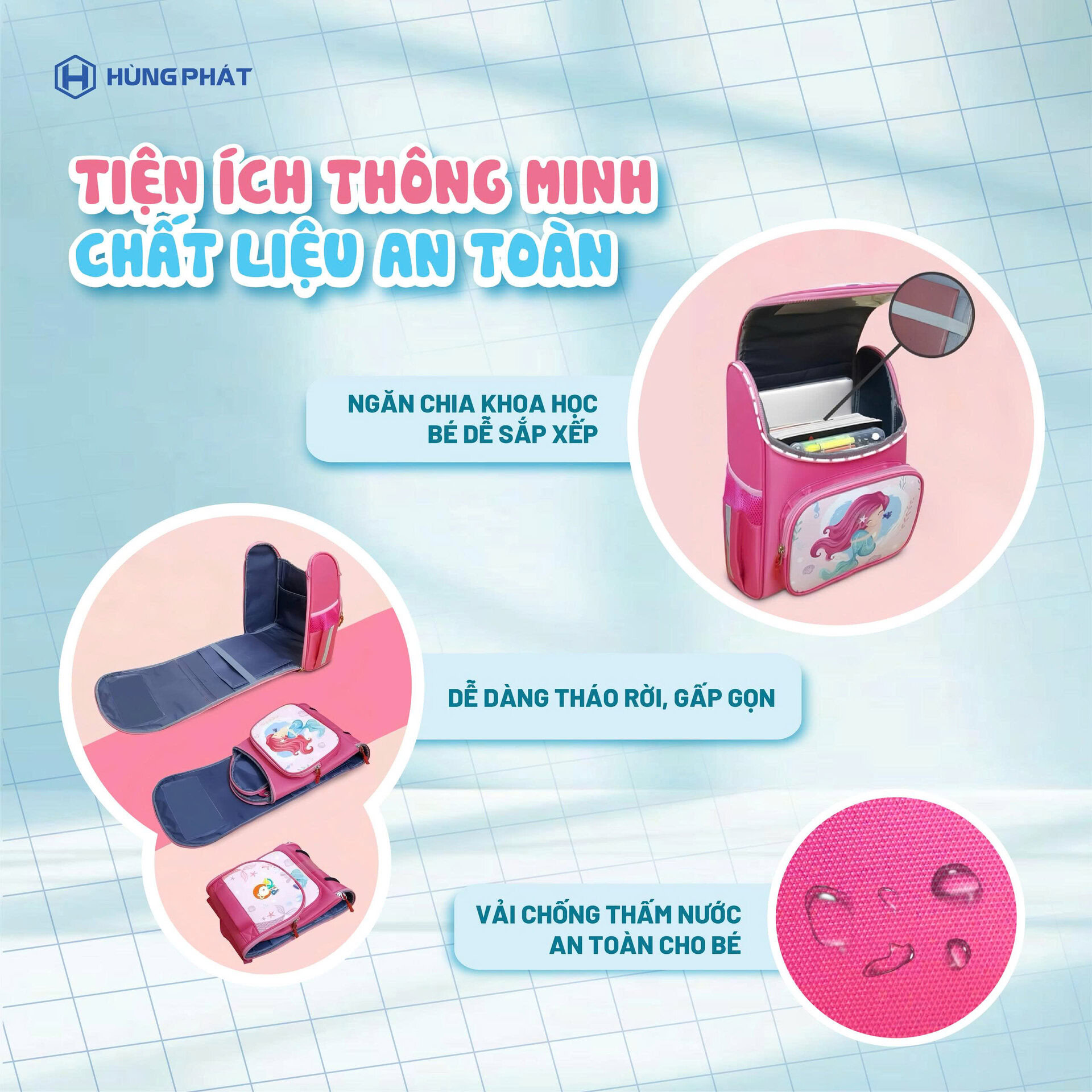 Balo chống gù Pika