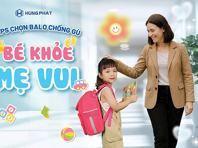 5 Tips chọn balo chống gù đúng chuẩn dành cho phụ huynh