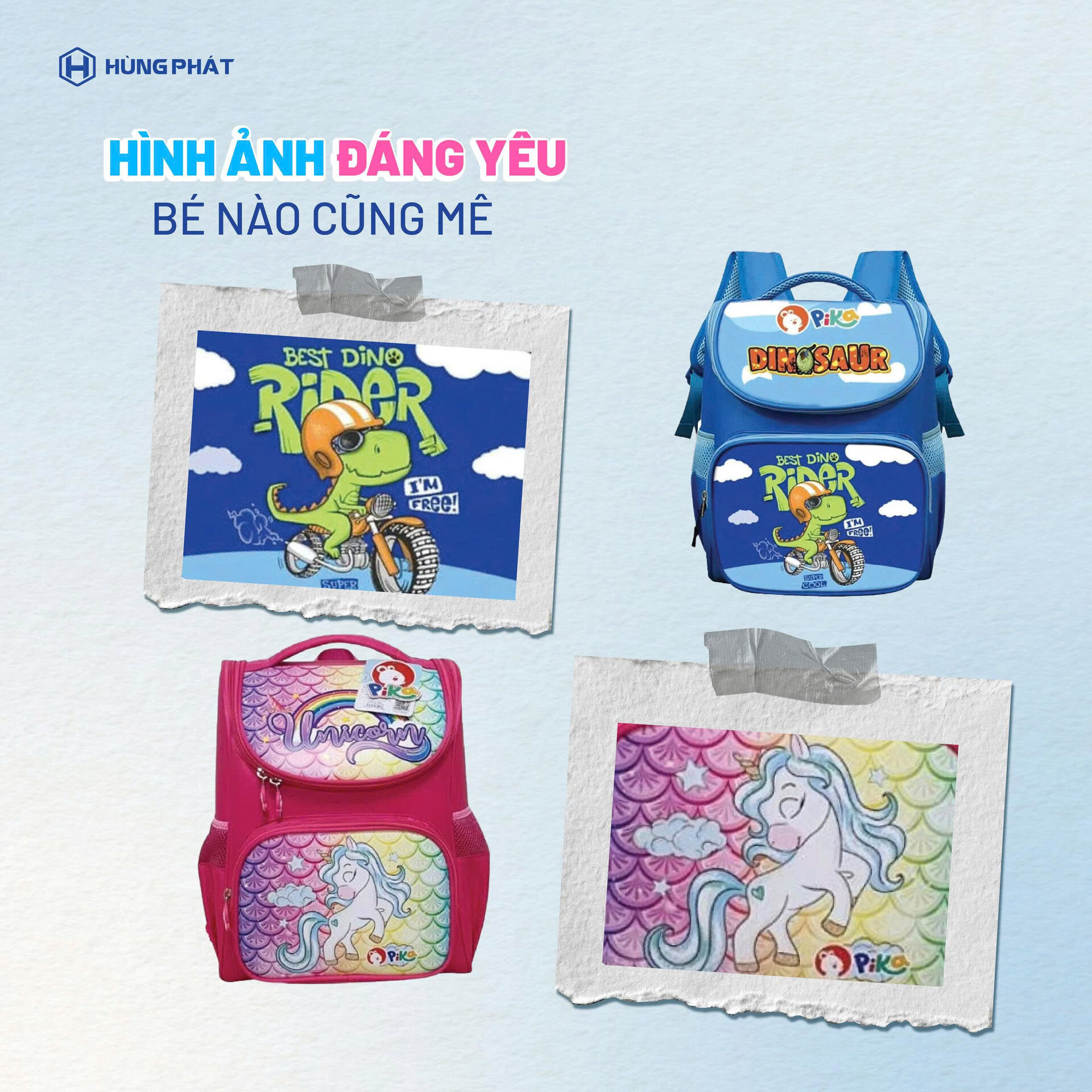 Balo chống gù Pika