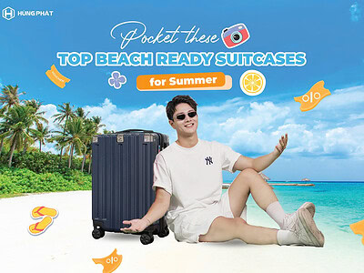 Must-Have Beach Suitcases for a Stylish Summer