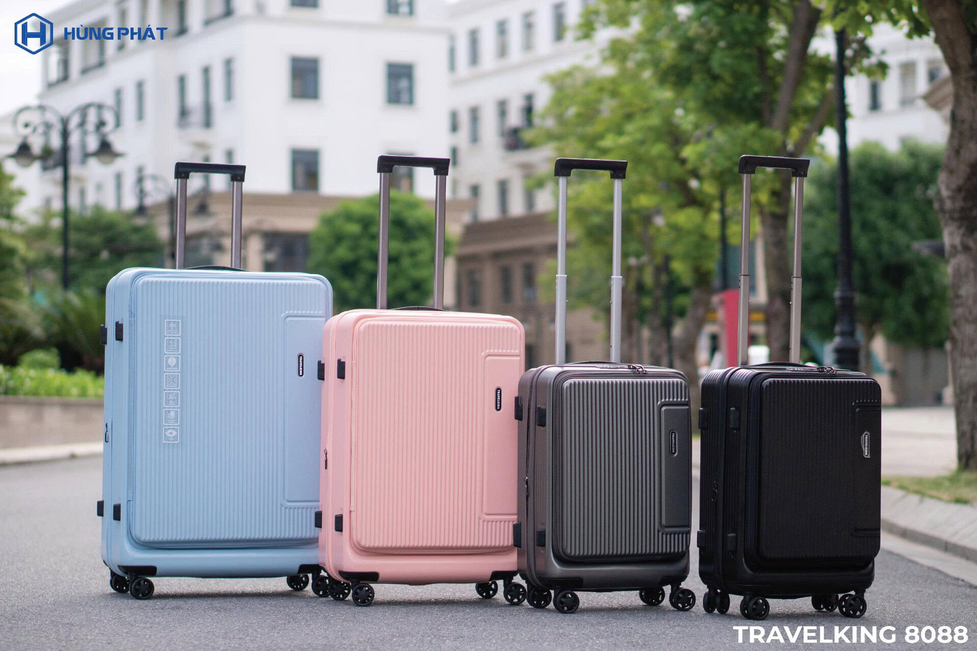 travelking-8088-plastic-suitcase