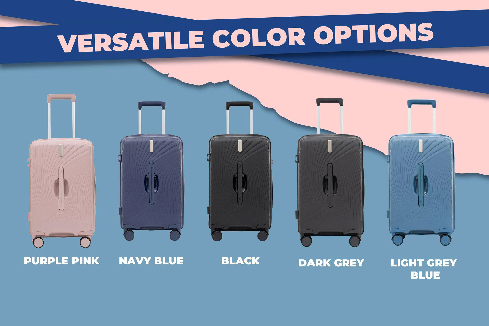 travelking-8801-plastic-suitcase