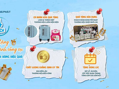 Biến quà tặng thành công cụ giữ chân khách hàng hiệu quả