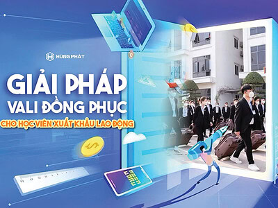 Giải pháp vali đồng phục cho học viên xuất khẩu lao động