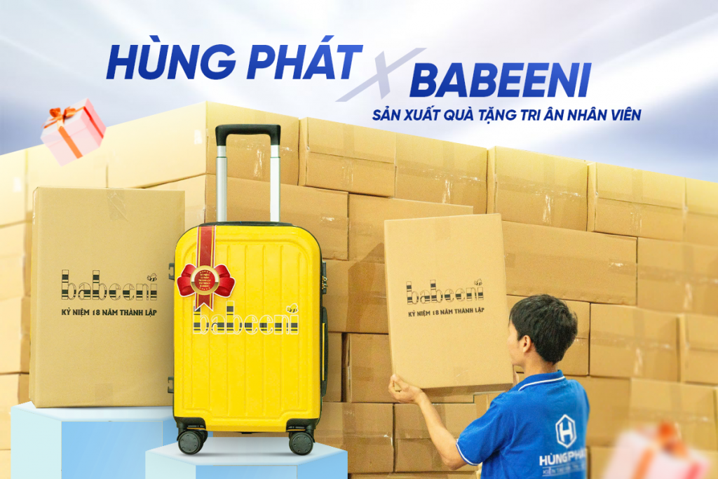 Hùng Phát x Babeeni – Sản xuất quà tặng tri ân nhân viên