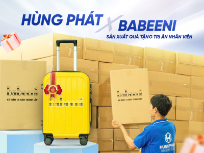 Hùng Phát x Babeeni – Sản xuất quà tặng tri ân nhân viên