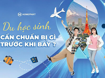 Du học sinh cần chuẩn bị gì trước khi bay?