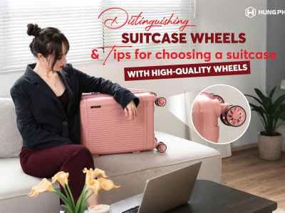Types of Suitcase Wheels and How to Choose a Suitcase with Quality Wheels