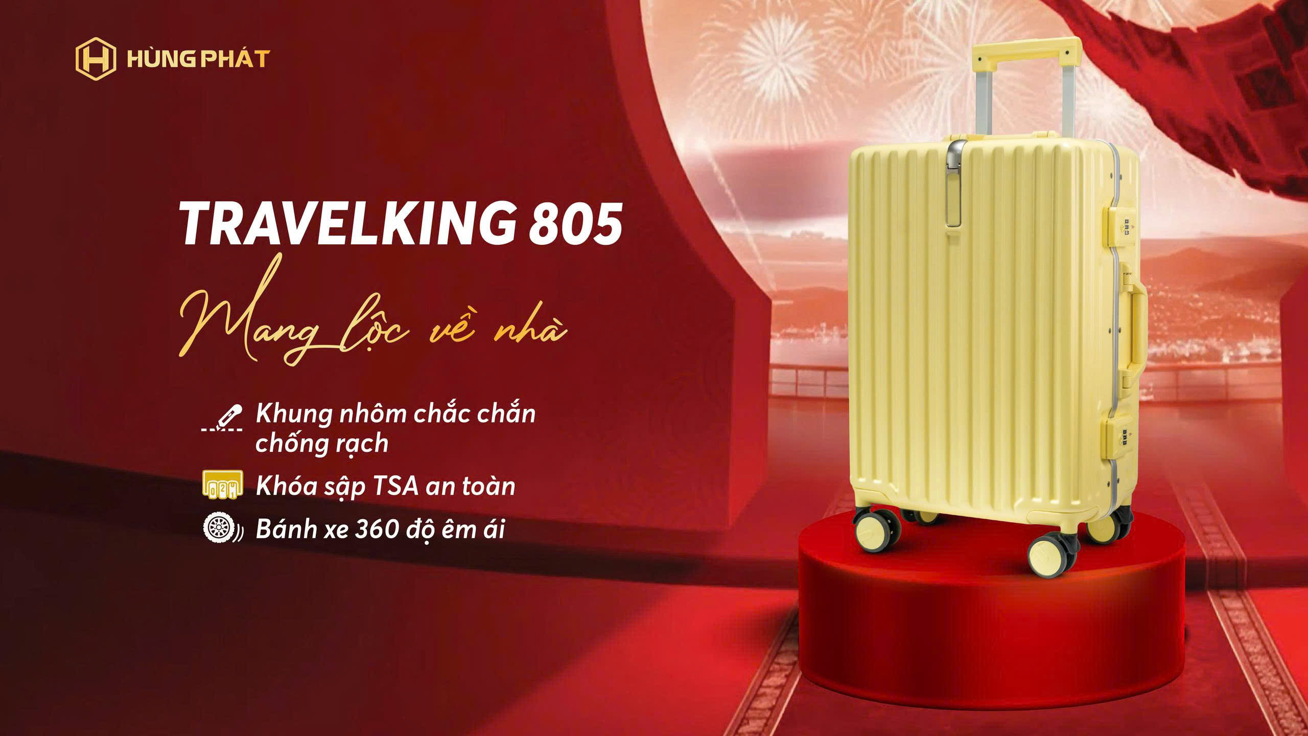 Gợi ý Top 5 mẫu vali về quê ăn Tết siêu bền 3 vali-nhua-travelking-805