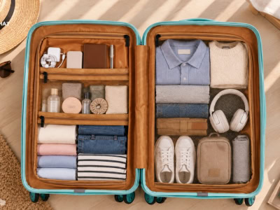 7 mẹo xếp đồ du lịch hè gọn gàng tối ưu không gian