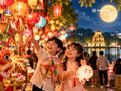 Top 5 Địa Điểm Chơi Trung Thu Ở Hà Nội Nổi Tiếng 2026