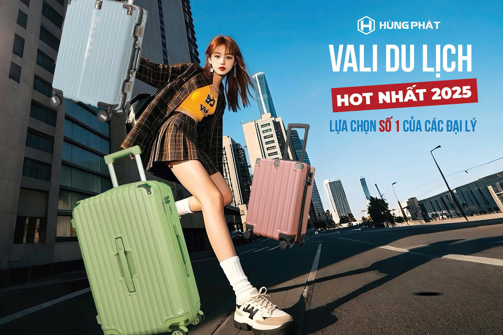 Vali du lịch hot nhất 2025